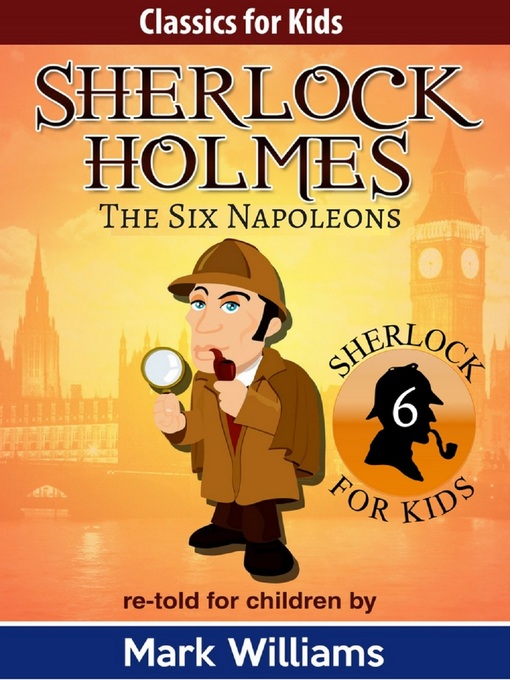 Cover image for Sherlock Holmes re-told for children